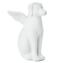 Hallmark Dog Angel Figurine Pet Memorial Gift, 4.25"