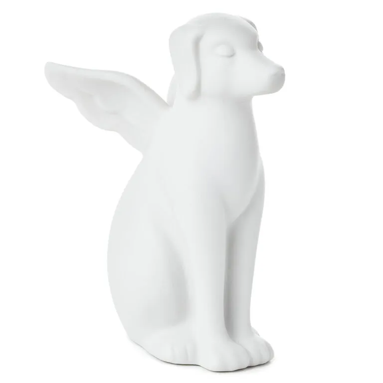 Hallmark Dog Angel Figurine Pet Memorial Gift, 4.25" 1 Hallmark Dog Angel Figurine Pet Memorial Gift, 4.25"