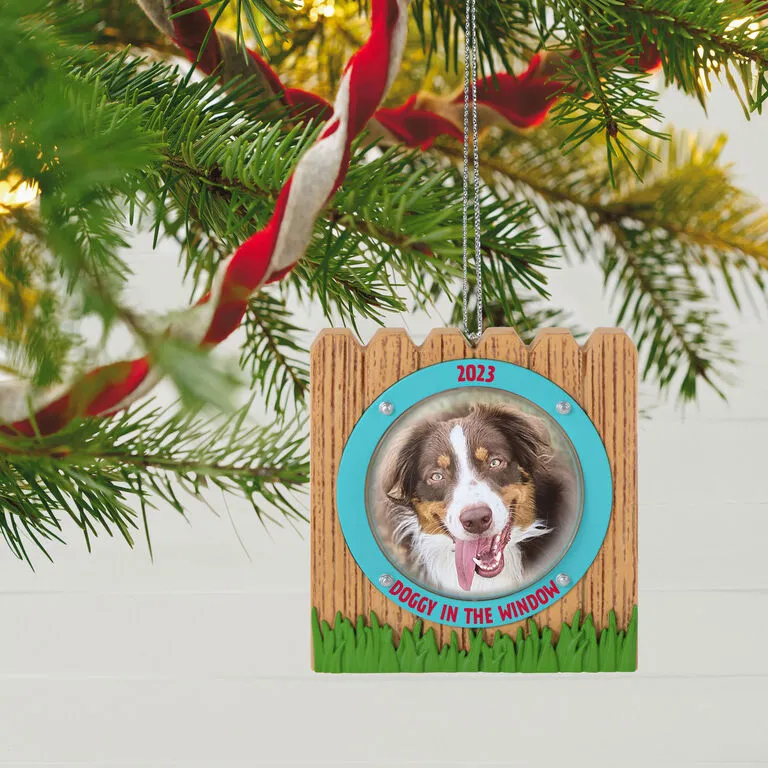 Hallmark Doggy In The Window 2023 Photo Frame Ornament 2 Hallmark Doggy In The Window 2023 Photo Frame Ornament - Image 2