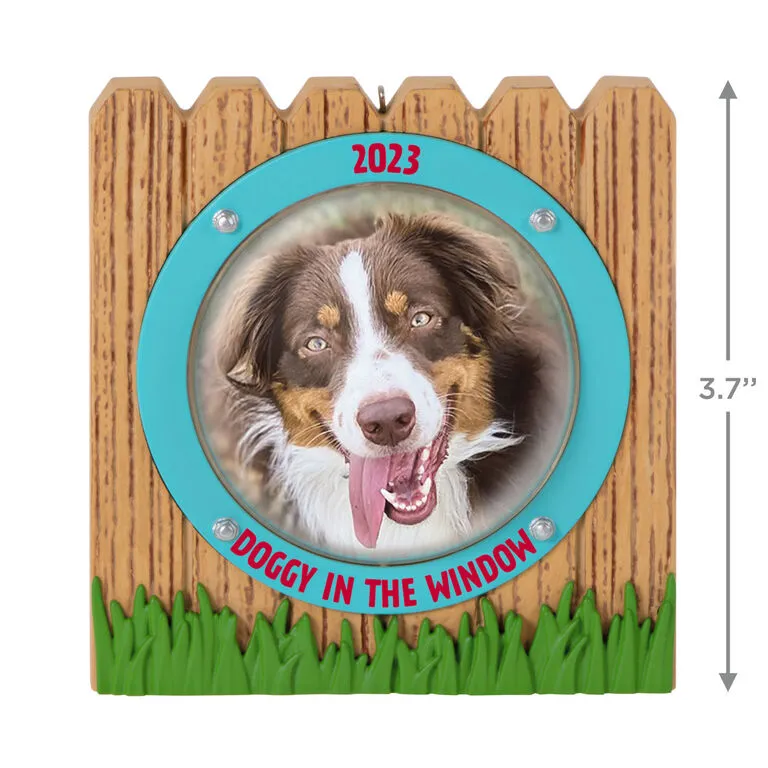 Hallmark Doggy In The Window 2023 Photo Frame Ornament 3 Hallmark Doggy In The Window 2023 Photo Frame Ornament - Image 3
