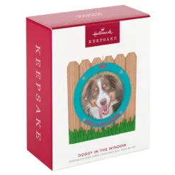 Hallmark Doggy In The Window 2023 Photo Frame Ornament 9 Hallmark Doggy In The Window 2023 Photo Frame Ornament -Hot Sale Hallmark Store Doggy in Window Fence Picture Frame Keepsake Ornament 1599QGO2599 04