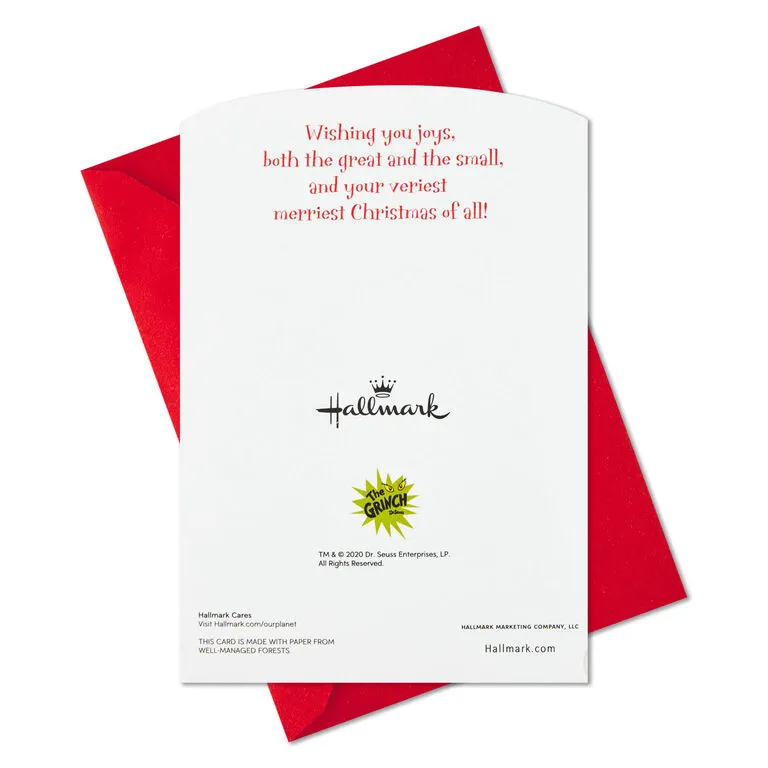 Hallmark Dr. Seuss™ How The Grinch Stole Christmas! 3D Pop-Up Boxed Christmas Cards, Pack Of 8 6 Hallmark Dr. Seuss™ How The Grinch Stole Christmas! 3D Pop-Up Boxed Christmas Cards, Pack Of 8 - Image 6