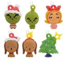 Mini Dr. Seuss's How The Grinch Stole Christmas!™ Shatterproof Hallmark Ornaments, Set Of 6