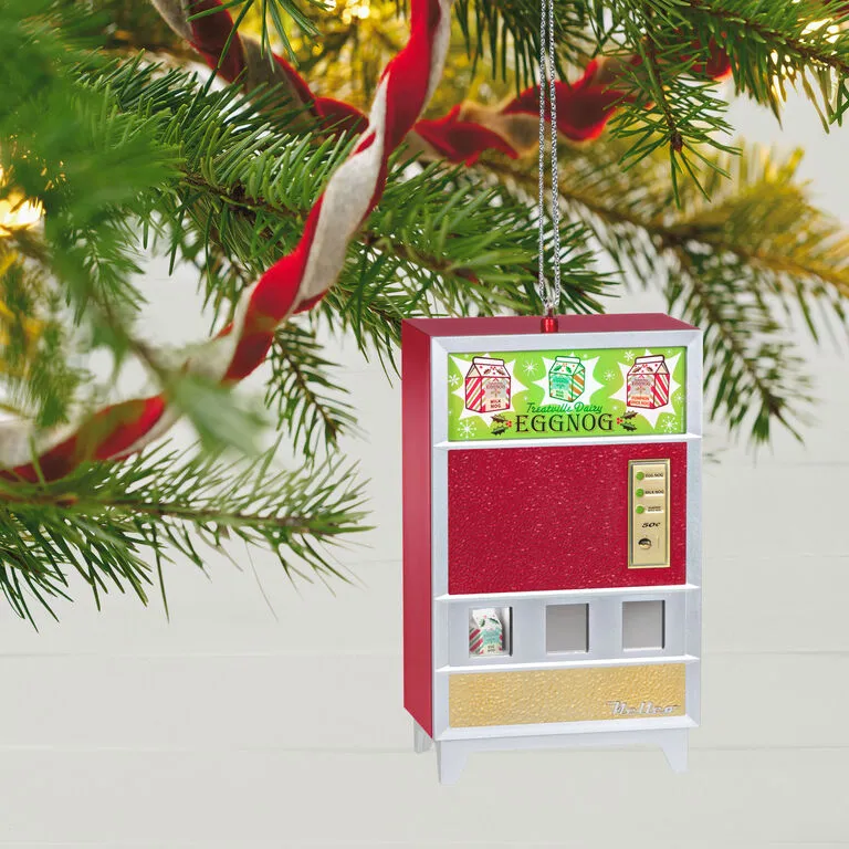 Hallmark Nellco Eggnog Machine Musical Ornament With Light 2 Hallmark Nellco Eggnog Machine Musical Ornament With Light - Image 2
