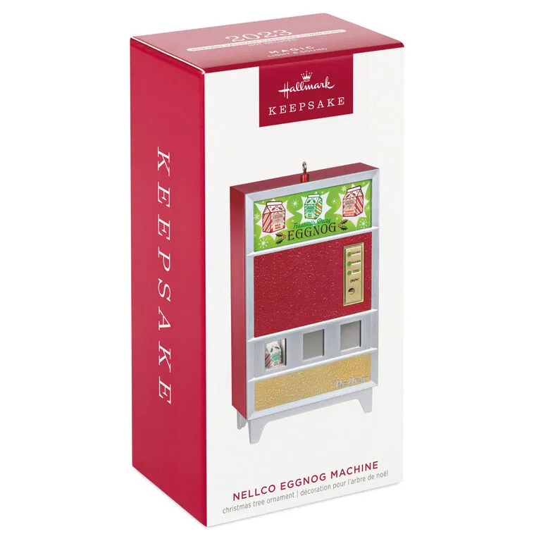 Hallmark Nellco Eggnog Machine Musical Ornament With Light 4 Hallmark Nellco Eggnog Machine Musical Ornament With Light - Image 4
