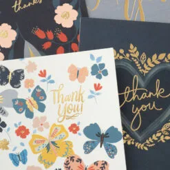 Hallmark Elegant Florals Boxed Blank Thank-You Notes Assortment, Pack Of 48 8 Hallmark Elegant Florals Boxed Blank Thank-You Notes Assortment, Pack Of 48 -Hot Sale Hallmark Store Elegant Florals Assorted Boxed ThankYou Cards 5STZ1169 03