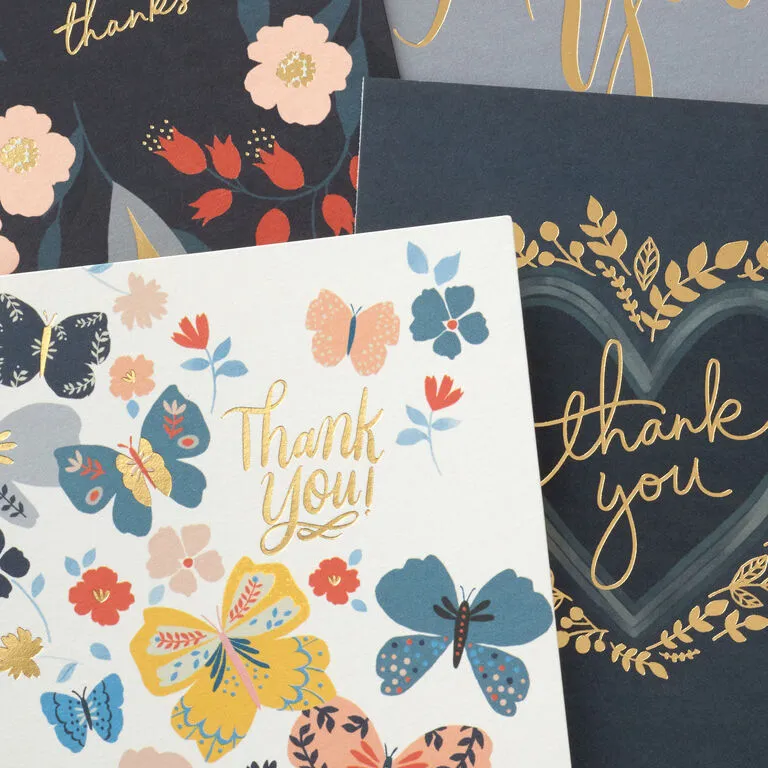 Hallmark Elegant Florals Boxed Blank Thank-You Notes Assortment, Pack Of 48 3 Hallmark Elegant Florals Boxed Blank Thank-You Notes Assortment, Pack Of 48 - Image 3