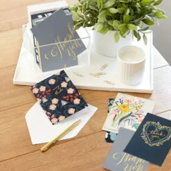 Hallmark Elegant Florals Boxed Blank Thank-You Notes Assortment, Pack Of 48 11 Hallmark Elegant Florals Boxed Blank Thank-You Notes Assortment, Pack Of 48 -Hot Sale Hallmark Store Elegant Florals Assorted Boxed ThankYou Cards 5STZ1169 06