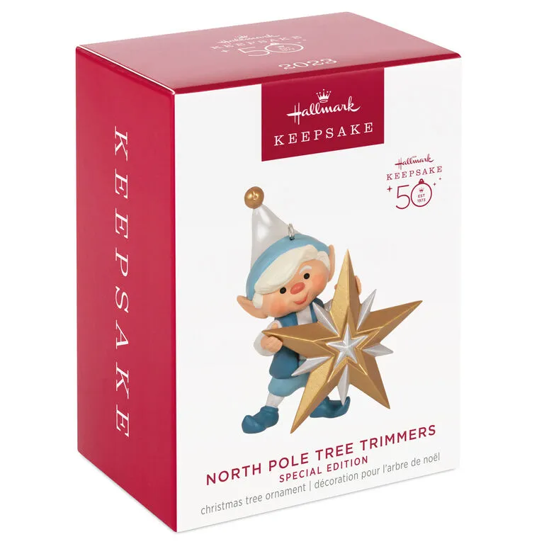 Hallmark North Pole Tree Trimmers Special Edition Ornament 4 Hallmark North Pole Tree Trimmers Special Edition Ornament - Image 4
