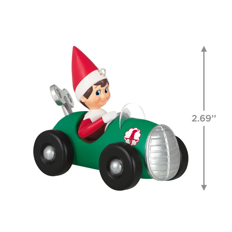 Hallmark The Elf On The Shelf® Race To The Finish Scout Elf™ Ornament 3 Hallmark The Elf On The Shelf® Race To The Finish Scout Elf™ Ornament - Image 3