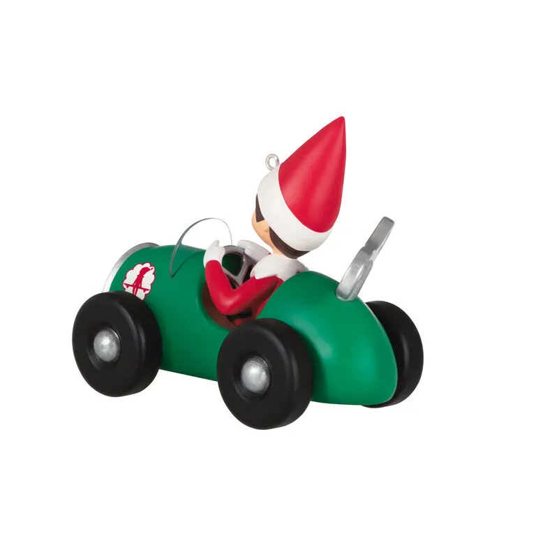 Hallmark The Elf On The Shelf® Race To The Finish Scout Elf™ Ornament 6 Hallmark The Elf On The Shelf® Race To The Finish Scout Elf™ Ornament - Image 6