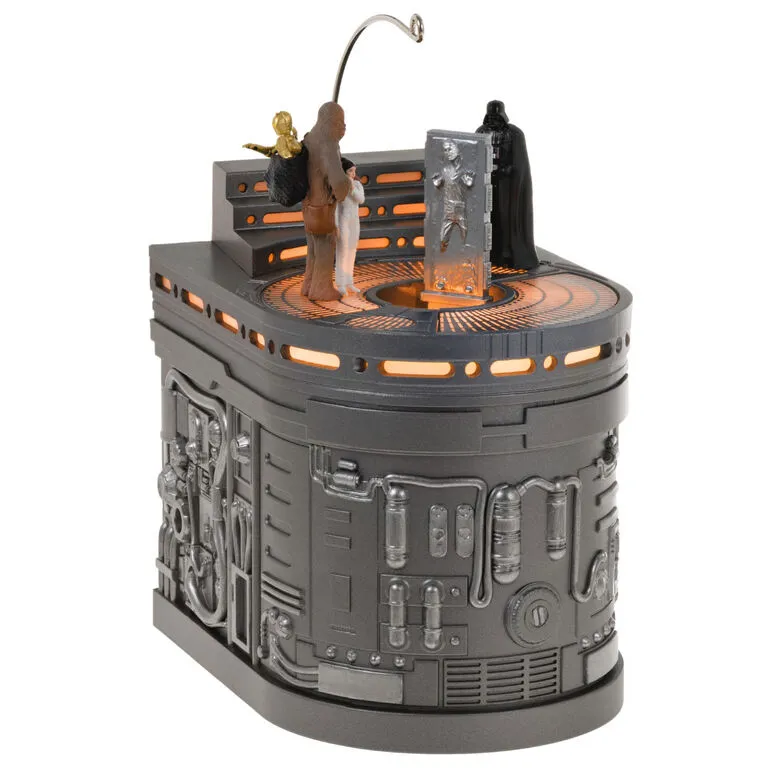Hallmark Star Wars: The Empire Strikes Back™ Into The Carbon-Freezing™ Chamber Ornament With Light, Sound And Motion 8 Hallmark Star Wars: The Empire Strikes Back™ Into The Carbon-Freezing™ Chamber Ornament With Light, Sound And Motion - Image 8
