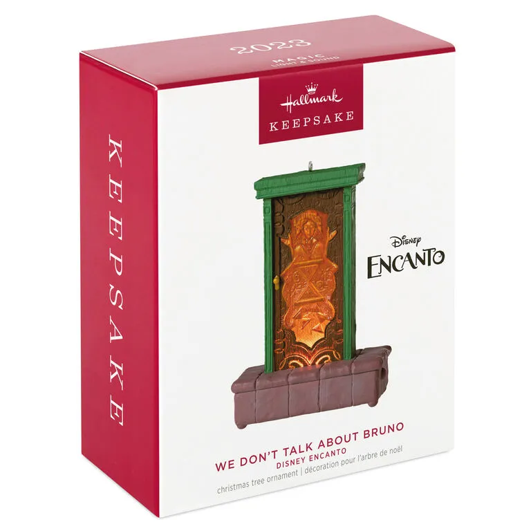 Hallmark Disney Encanto We Don't Talk About Bruno Musical Ornament With Light 4 Hallmark Disney Encanto We Don't Talk About Bruno Musical Ornament With Light - Image 4
