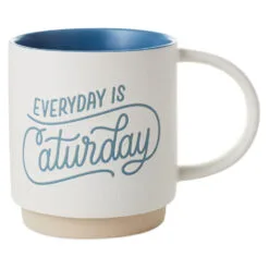 Hallmark Everyday Is Caturday Mug, 16 Oz.