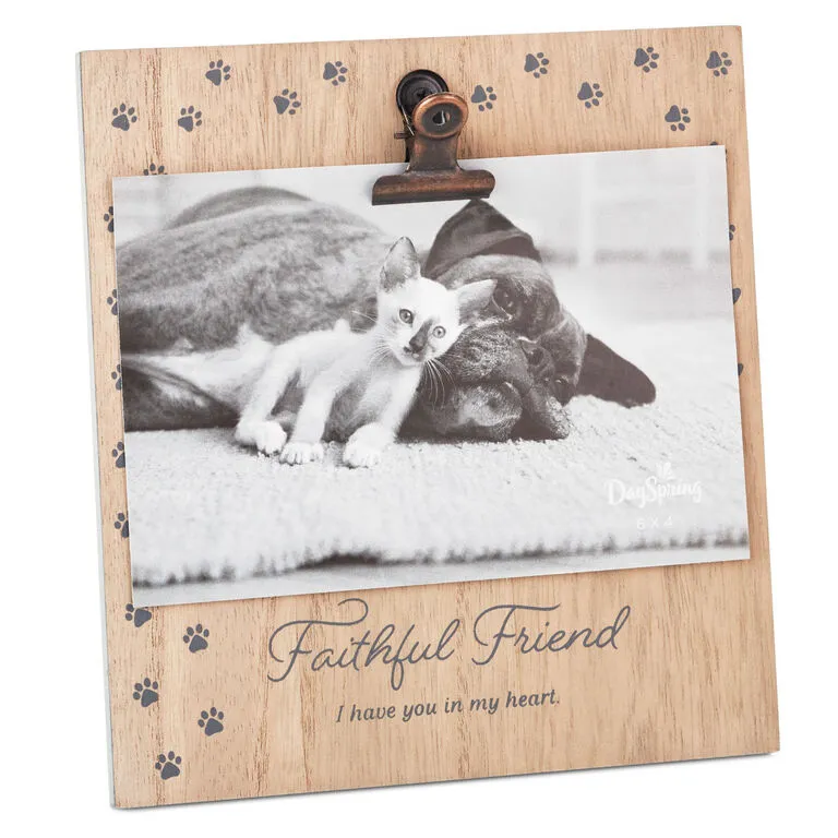 Hallmark Faithful Friend Memorial Clip Picture Frame, 4X6 1 Hallmark Faithful Friend Memorial Clip Picture Frame, 4X6