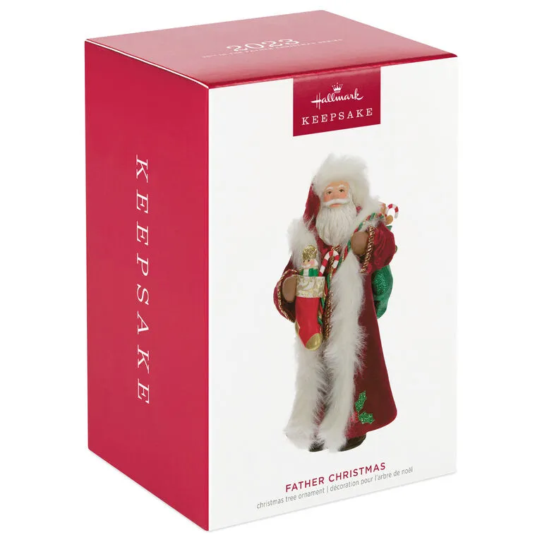Hallmark Father Christmas Ornament 4 Hallmark Father Christmas Ornament - Image 4