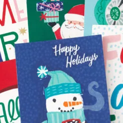 Hallmark Colorful And Casual Money-Holder Boxed Christmas Cards Assortment, Pack Of 36 -Hot Sale Hallmark Store Festive Assorted MoneyHolder Boxed Christmas Cards 5CZE2139 06