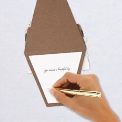 Hallmark Flower Bouquet Beautiful Day Birthday Card -Hot Sale Hallmark Store Floral Bouquet Displayable Birthday Card 1299LAD9483 06