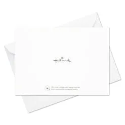Hallmark Ivory Floral Flat Note Cards In Caddy, Box Of 40 13 Hallmark Ivory Floral Flat Note Cards In Caddy, Box Of 40 -Hot Sale Hallmark Store Floral SinglePanel Note Cards With Caddy 3CNT5048 07