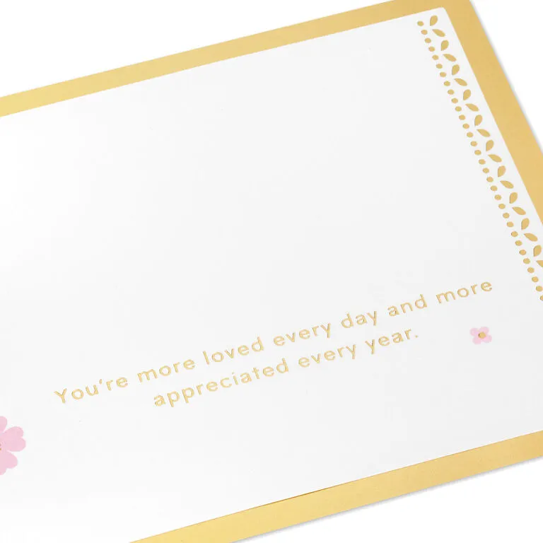 Hallmark Love And Appreciation Flower Bouquet 3D Pop-Up Love Card 3 Hallmark Love And Appreciation Flower Bouquet 3D Pop-Up Love Card - Image 3