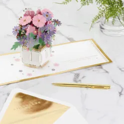 Hallmark Love And Appreciation Flower Bouquet 3D Pop-Up Love Card 13 Hallmark Love And Appreciation Flower Bouquet 3D Pop-Up Love Card -Hot Sale Hallmark Store Flower Bouquet 3D PopUp Love Card 1299LAD2838 06