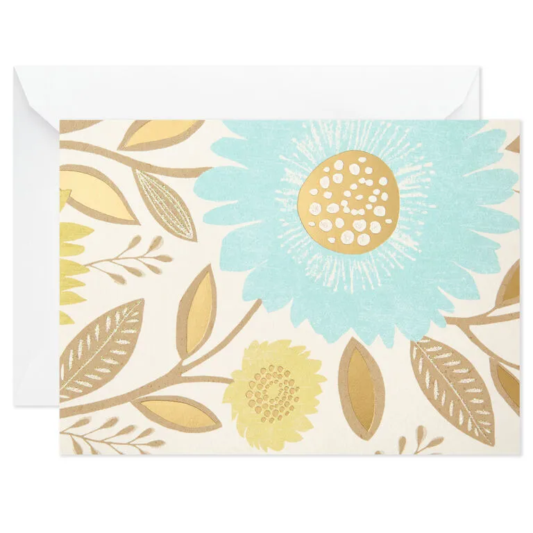 Hallmark Flowers And Dots Assorted Blank Note Cards, Box Of 50 2 Hallmark Flowers And Dots Assorted Blank Note Cards, Box Of 50 - Image 2