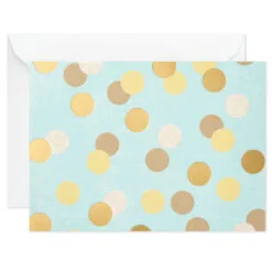 Hallmark Flowers And Dots Assorted Blank Note Cards, Box Of 50 8 Hallmark Flowers And Dots Assorted Blank Note Cards, Box Of 50 -Hot Sale Hallmark Store Flowers and Dots Assorted Blank Note Cards 5WDN2069 03