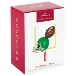 Hallmark Football Star 2023 Ornament 9 Hallmark Football Star 2023 Ornament -Hot Sale Hallmark Store Football Goal Post and Helmet Keepsake Ornament 1399QGO2707 04