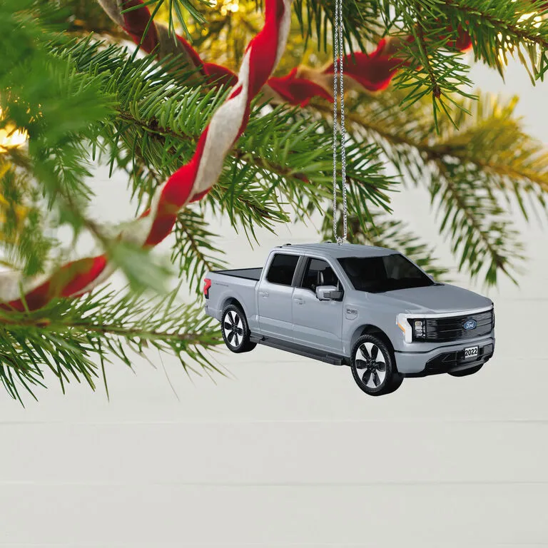 Hallmark 2022 Ford F-150 Lightning 2023 Metal Ornament 2 Hallmark 2022 Ford F-150 Lightning 2023 Metal Ornament - Image 2