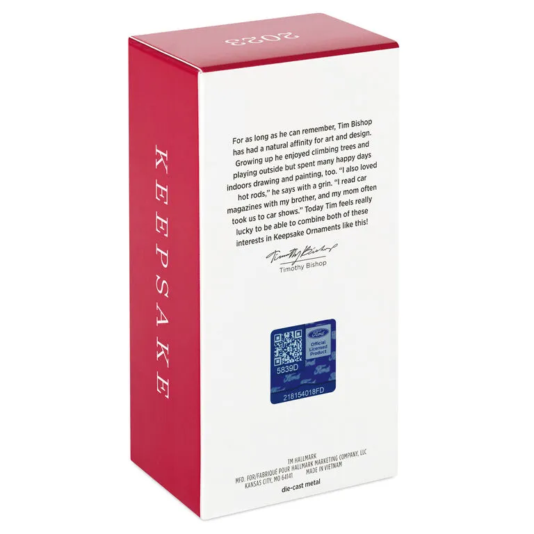 Hallmark 2022 Ford F-150 Lightning 2023 Metal Ornament 5 Hallmark 2022 Ford F-150 Lightning 2023 Metal Ornament - Image 5