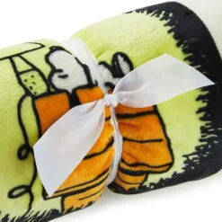 Hallmark Peanuts® Franken-Snoopy Comic Blanket, 50x60 8 Hallmark Peanuts® Franken-Snoopy Comic Blanket, 50x60 -Hot Sale Hallmark Store Frankenstein Snoopy Comic Strip Blanket 1HGN1516 04