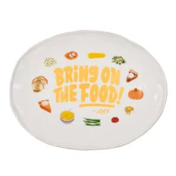 Hallmark Friends Bring On The Food Serving Platter