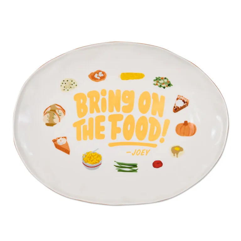Hallmark Friends Bring On The Food Serving Platter 1 Hallmark Friends Bring On The Food Serving Platter