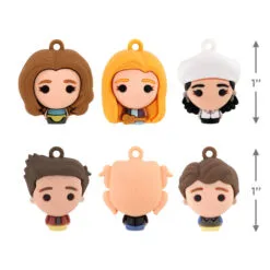 Mini Friends Shatterproof Hallmark Ornaments, Set Of 6 7 Mini Friends Shatterproof Hallmark Ornaments, Set Of 6 -Hot Sale Hallmark Store Friends Miniature Christmas Ornaments Set of 6 2HCM9229 03