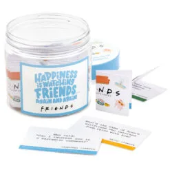 Hallmark Friends Trivia Cards Jar -Hot Sale Hallmark Store Friends Trivia Jar With 50 Cards 1PCL1007 03