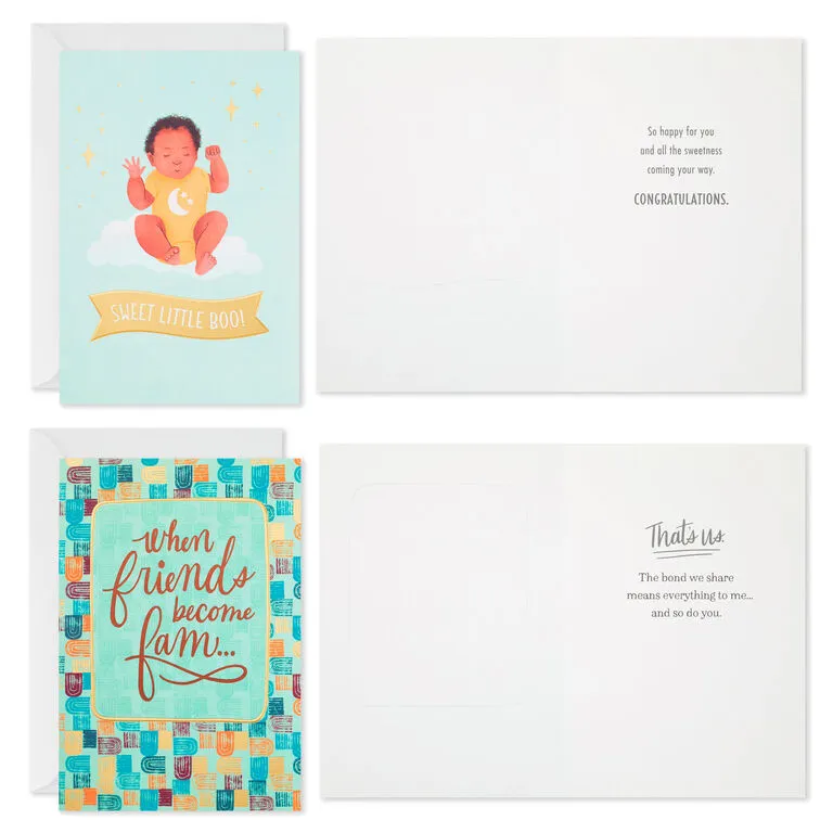 Hallmark Friends And Fam Assorted All-Occasion Cards, Pack Of 12 5 Hallmark Friends And Fam Assorted All-Occasion Cards, Pack Of 12 - Image 5