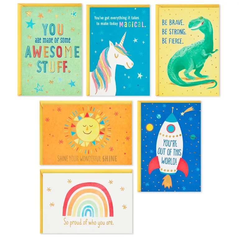 Hallmark Fun Kids Assortment Encouragement Cards, Pack Of 36 2 Hallmark Fun Kids Assortment Encouragement Cards, Pack Of 36 - Image 2
