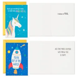 Hallmark Fun Kids Assortment Encouragement Cards, Pack Of 36 12 Hallmark Fun Kids Assortment Encouragement Cards, Pack Of 36 -Hot Sale Hallmark Store Fun Kids Assortment Encouragement Cards 5STZ1140 05