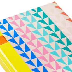 Hallmark Geometric Triangles Hardback Notebook 11 Hallmark Geometric Triangles Hardback Notebook -Hot Sale Hallmark Store Geometric Triangles Hardcover Notebook 1HWJ7052 05