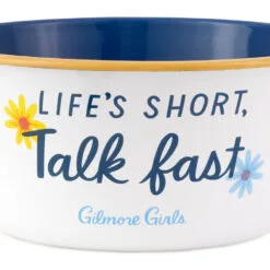 Hallmark Gilmore Girls Life's Short, Talk Fast Popcorn Bowl 6 Hallmark Gilmore Girls Life's Short, Talk Fast Popcorn Bowl -Hot Sale Hallmark Store Gilmore Girls Lifes Short Talk Fast Popcorn Bowl 1PCL1010 03