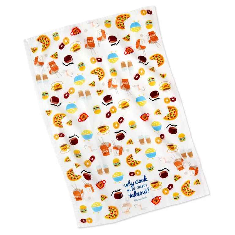 Hallmark Gilmore Girls Why Cook Tea Towel 2 Hallmark Gilmore Girls Why Cook Tea Towel - Image 2