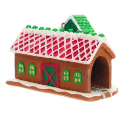 Hallmark Season's Treatings Special Edition Ornament 11 Hallmark Season's Treatings Special Edition Ornament -Hot Sale Hallmark Store Gingerbread Train Depot Keepsake Ornament 1899QXT4117 06