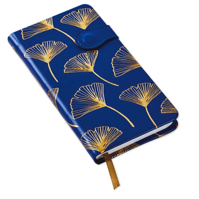 Hallmark Gingko Leaves Hardcover Slim Journal 1 Hallmark Gingko Leaves Hardcover Slim Journal