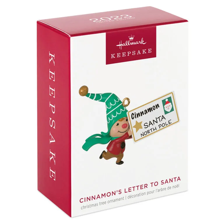 Hallmark Gnome For Christmas Cinnamon's Letter To Santa Ornament 4 Hallmark Gnome For Christmas Cinnamon's Letter To Santa Ornament - Image 4