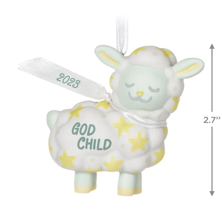 Hallmark Godchild 2023 Porcelain Ornament 3 Hallmark Godchild 2023 Porcelain Ornament - Image 3