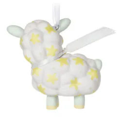 Hallmark Godchild 2023 Porcelain Ornament 11 Hallmark Godchild 2023 Porcelain Ornament -Hot Sale Hallmark Store Godchild Lamb Keepsake Ornament 1799QGO2609 06