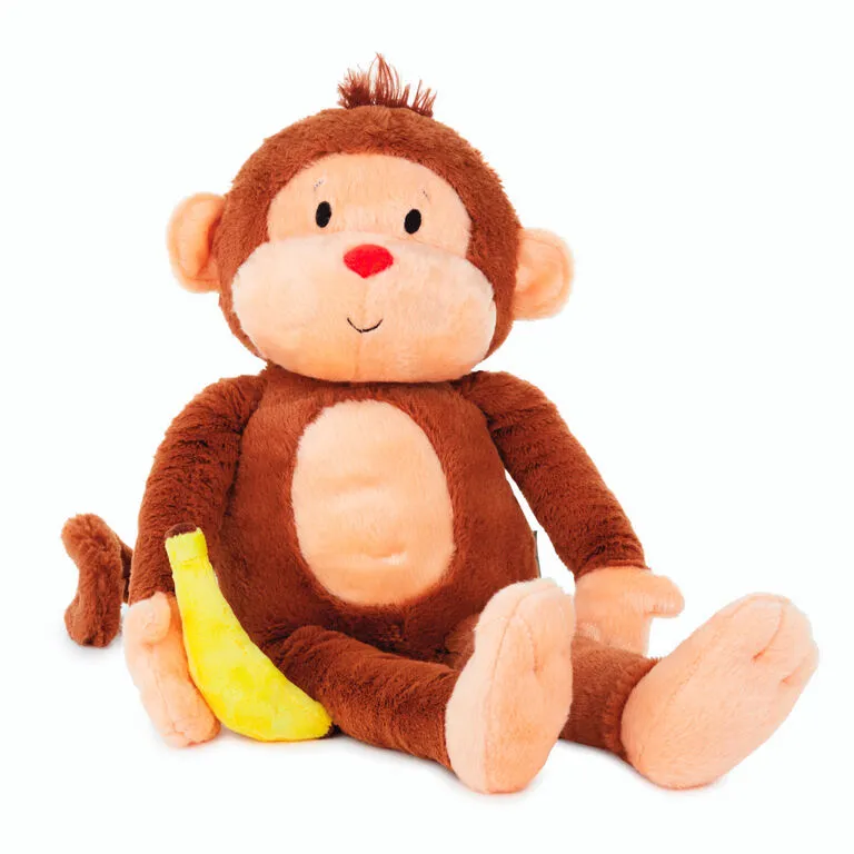 Hallmark Goin' Bananas Monkey Singing Stuffed Animal, 12" 1 Hallmark Goin' Bananas Monkey Singing Stuffed Animal, 12"
