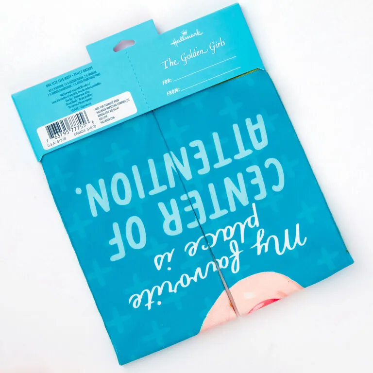 Hallmark Blanche The Golden Girls Center Of Attention Novelty Crew Socks 5 Hallmark Blanche The Golden Girls Center Of Attention Novelty Crew Socks - Image 5