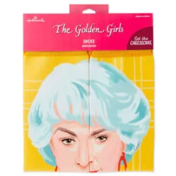 Hallmark Dorothy The Golden Girls Cheesecake Novelty Crew Socks 8 Hallmark Dorothy The Golden Girls Cheesecake Novelty Crew Socks -Hot Sale Hallmark Store Golden Girls Dorothy Funny Novelty Crew Socks 1GOL1055 04
