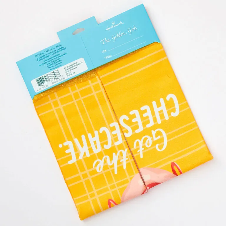 Hallmark Dorothy The Golden Girls Cheesecake Novelty Crew Socks 5 Hallmark Dorothy The Golden Girls Cheesecake Novelty Crew Socks - Image 5